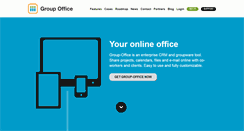 Desktop Screenshot of group-office.com