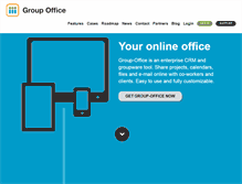 Tablet Screenshot of group-office.com